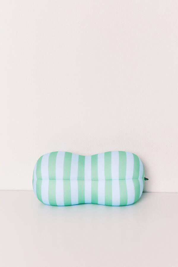 Women'secret Zeleni jastuk na pruge SmileyWorld&reg; Print