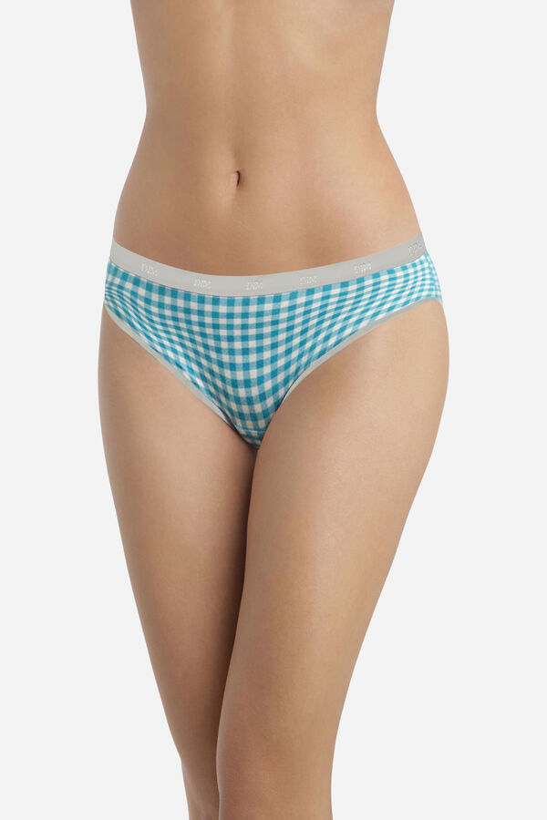 DIM Lot de 4 culottes imprim&eacute;es imprim&eacute;