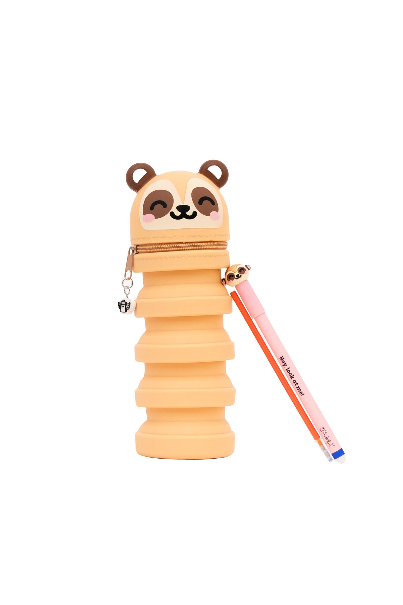 Mr. Wonderful Estuche de silicona extensible + boli borrable Bo-Bo + recambio de tinta - Suricata