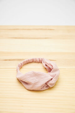 Womensecret Pink knot twist front headband pink