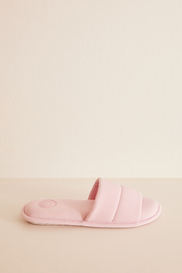 Womensecret Zapatillas abiertas casa rosa rosa