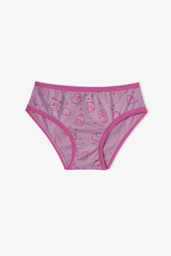 Penti Girls' 5-Pack Slip Panties printed