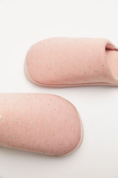 Womensecret Pink slippers with Women'secret logo pink