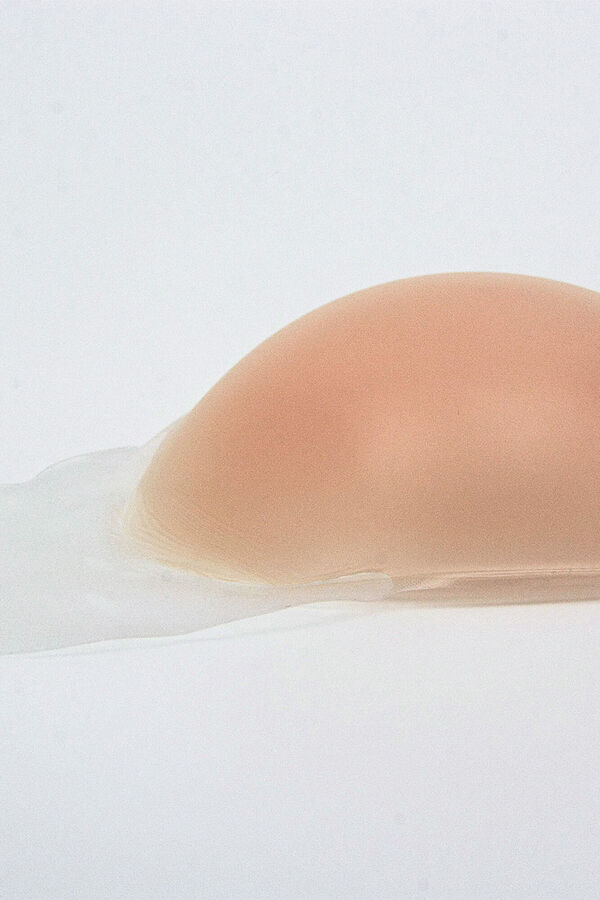 Ivette Bridal Spi adhesive nipple cover bra brown