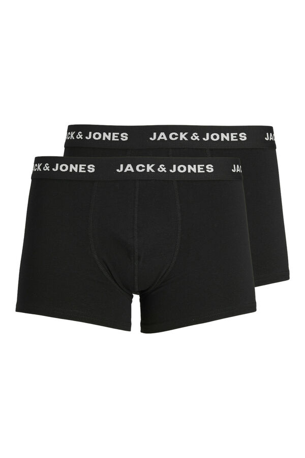 Womensecret Pack de 2 boxers lisos negro