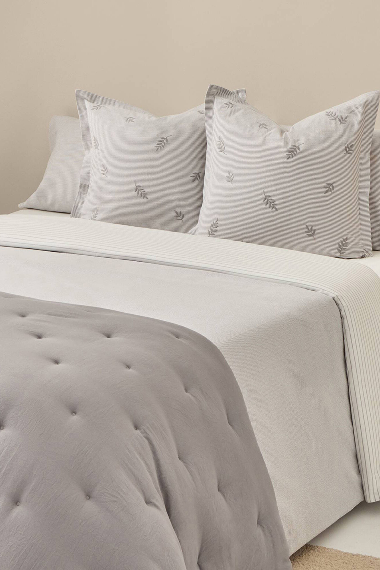 Textura Funda n&oacute;rdica de rayas reversible