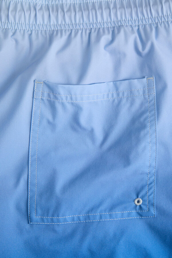 Jack & Jones Ombr&eacute; drawstring swimwear blue