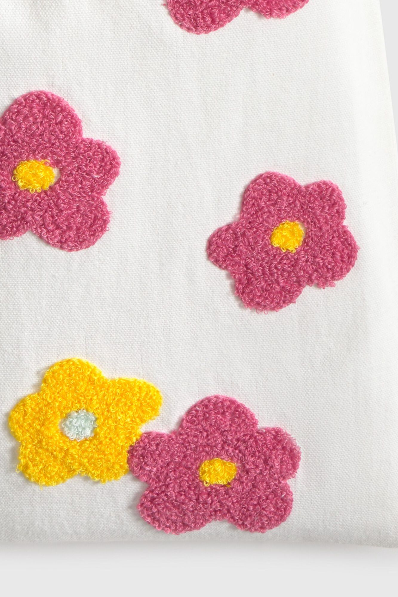Textura Floral cotton bag