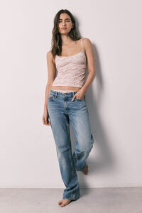 Women'secret Snake print fixed cup T-shirt