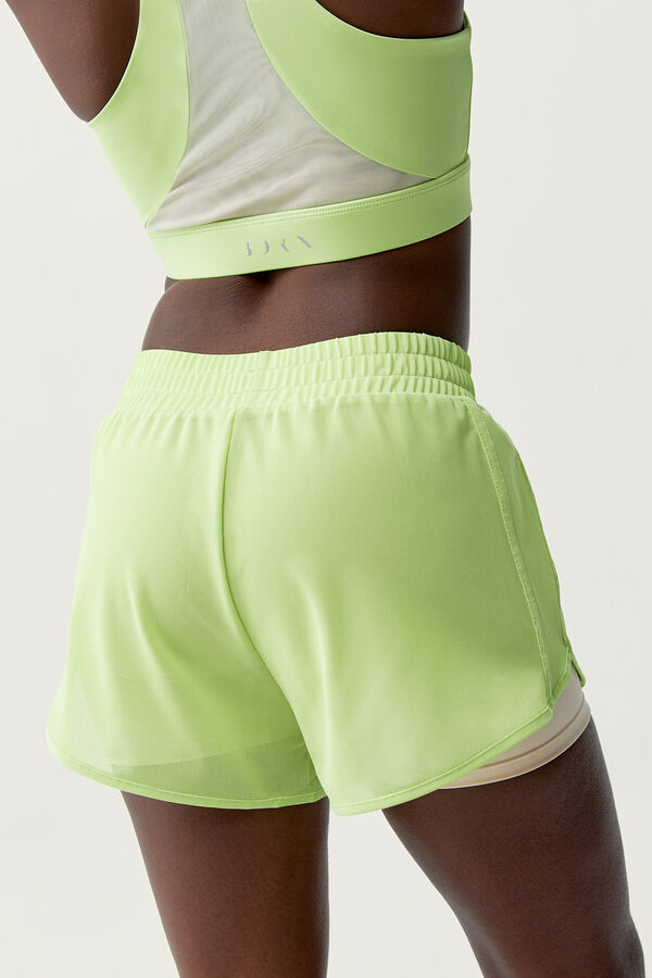 Womensecret Lime Bright/Tapioca Soft Padma 2.0 shorts vert
