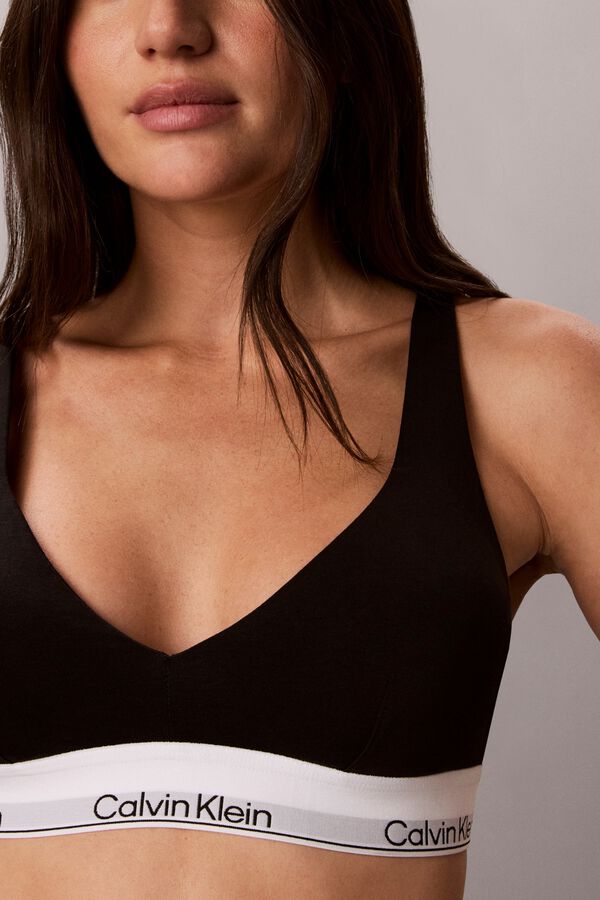 Calvin Klein  Push-up triangle bra black