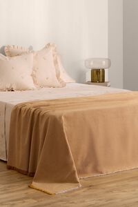 Textura Besticktes Bettlaken