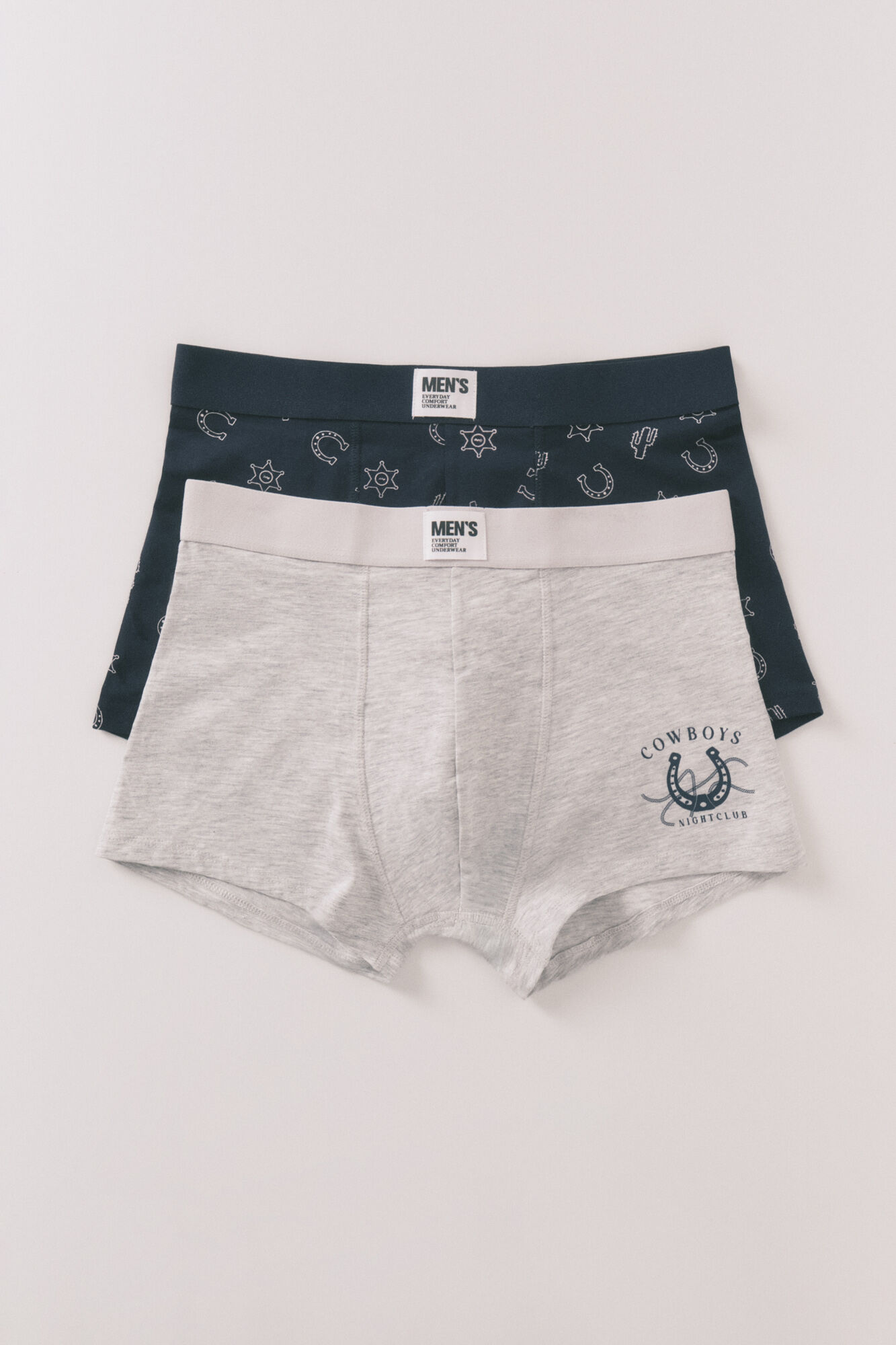 Women'secret Pack of 2 blue country boxers