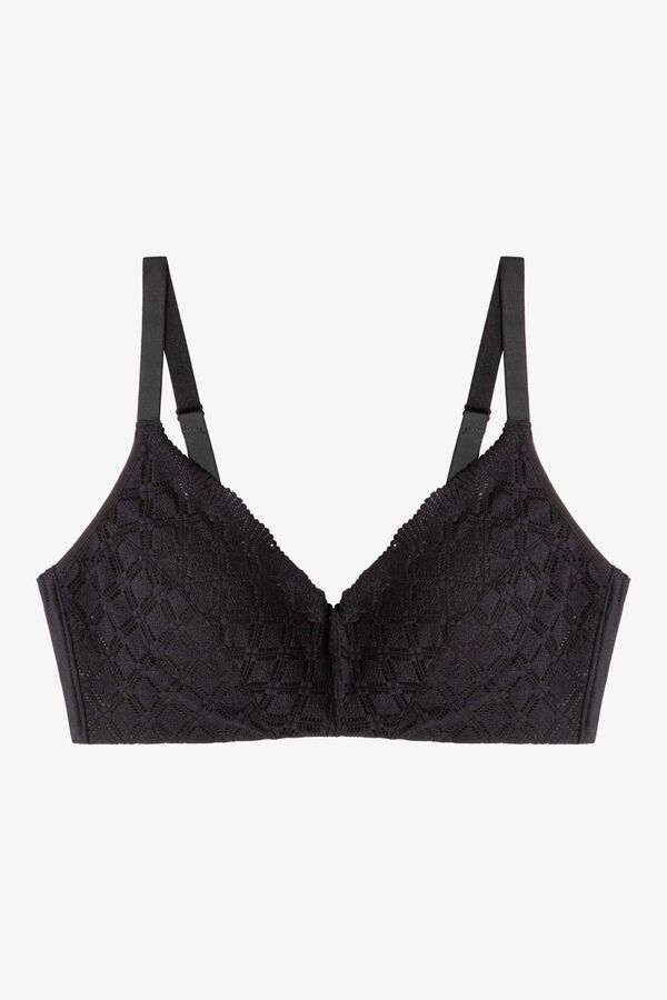 Gisela Non-wired full cup bra black