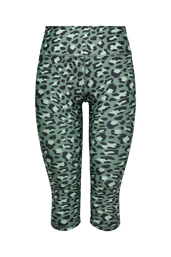 Only Play Legging deportivo capri tiro alto verde