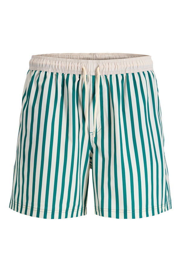 Jack & Jones Striped swimwear blue