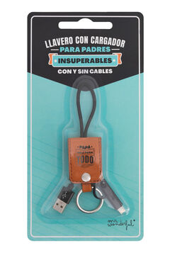 Womensecret Key ring with mobile charger - Papá vale para todo (Daddy, you take care of everything) imprimé