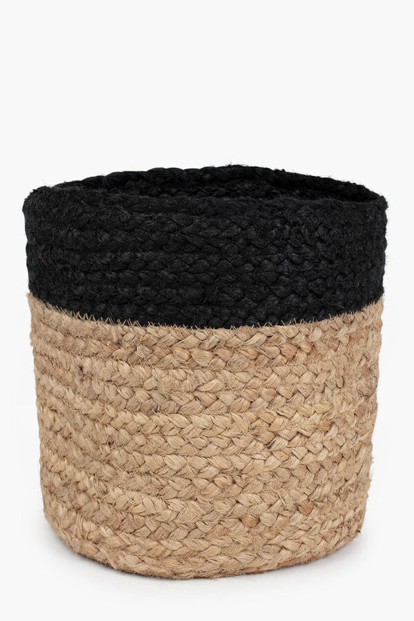 Calma House Ural schwarzer Jute Schwarz