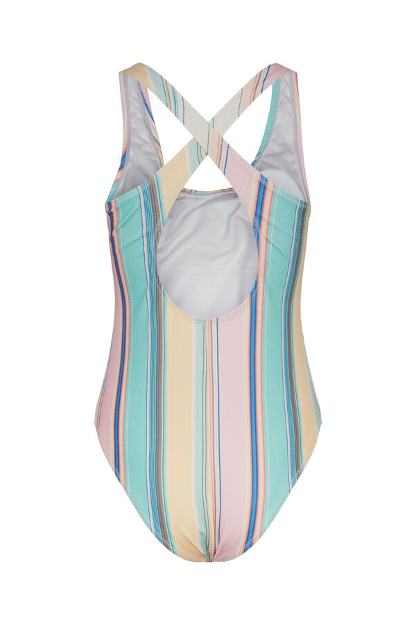 Womensecret Women's one-piece swimsuit with straps. Bež