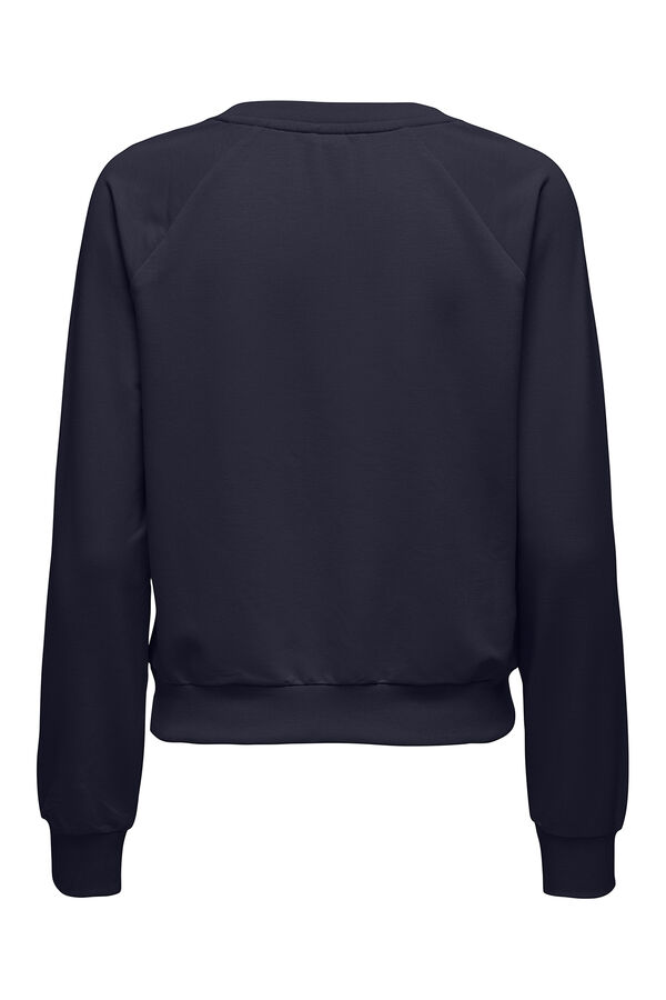 Only Play Sudadera cuello redondo azul