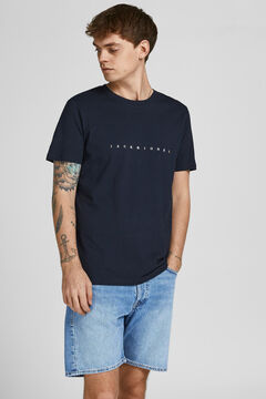 Womensecret T-shirt logo em relevo azul