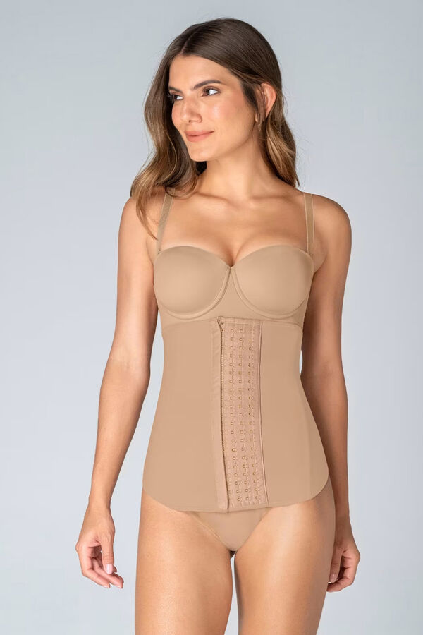 Leonisa Cinturilla de control fuerte beige