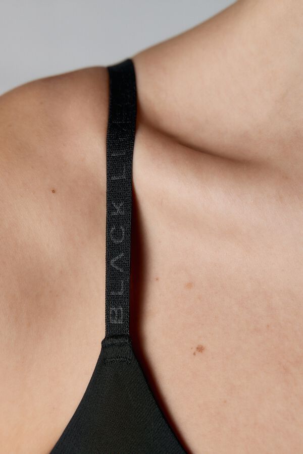 Black Limba Balconette bra Karol black
