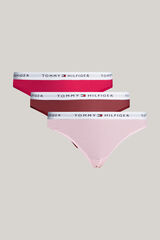 Womensecret Pack de 3 bragas de colores estampado