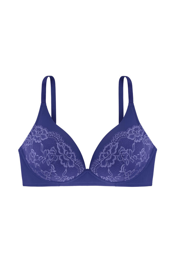 Womensecret Liane Eco soft bra with light padding kék