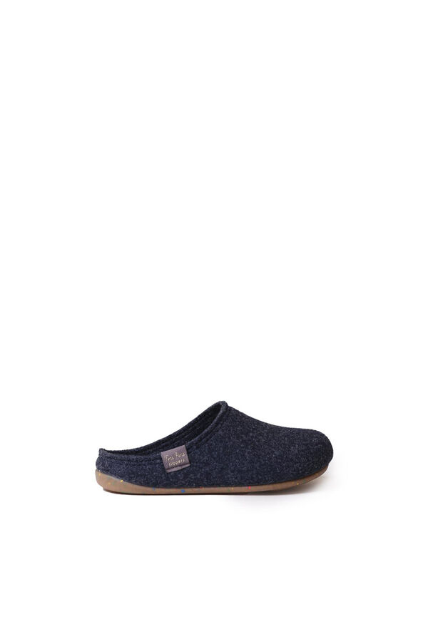 Toni Pons Children's Slipper Made of Recycled Felt blue