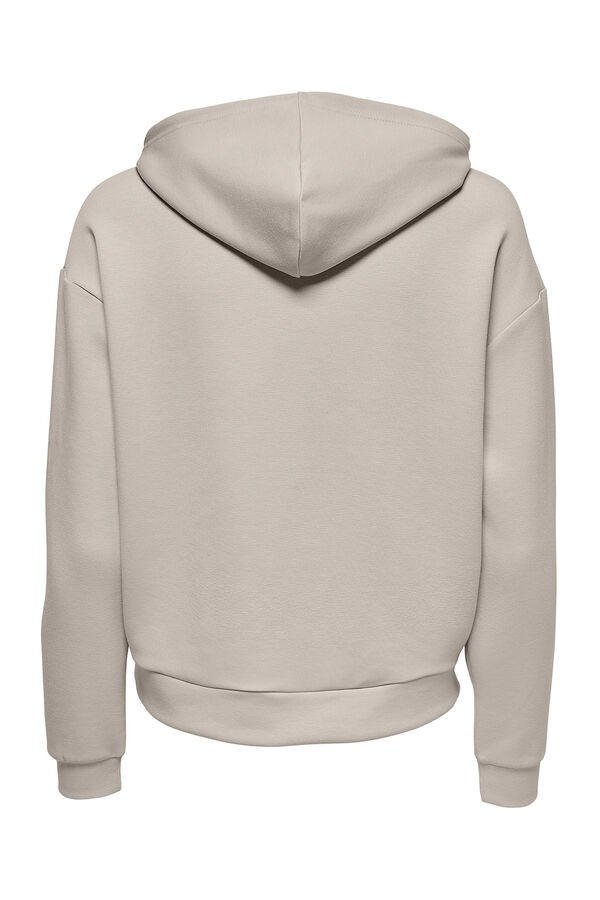 Only Play Sudadera b&aacute;sica con capucha grey