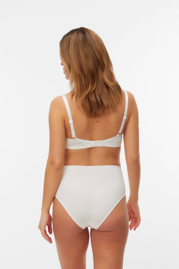 Mamalicious Cotton maternity and nursing bras white