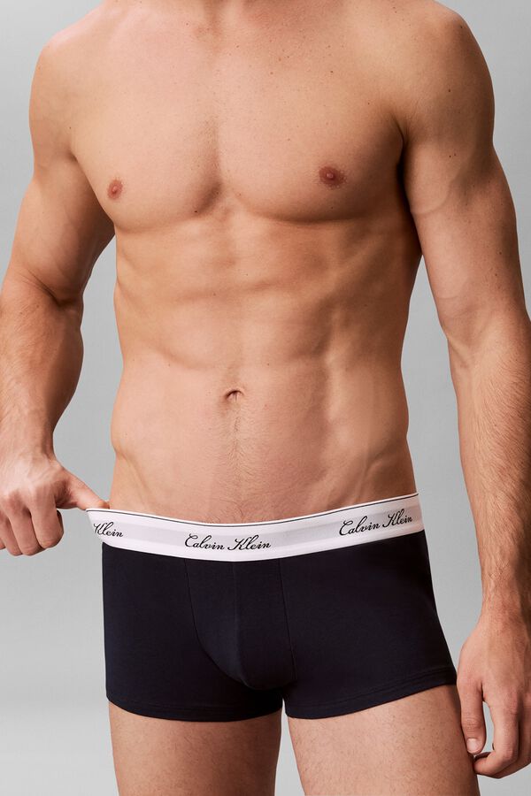 Calvin Klein Pack of 3 short boxers - Icon Cotton Stretch brown