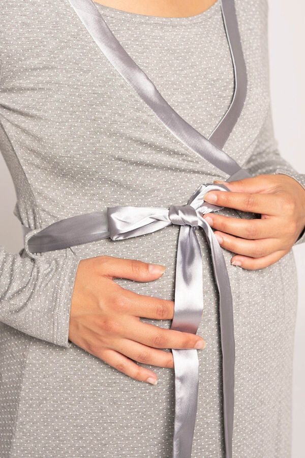 Ohma! Camis&oacute;n Lactancia Con Estampado De Corbatero estampado