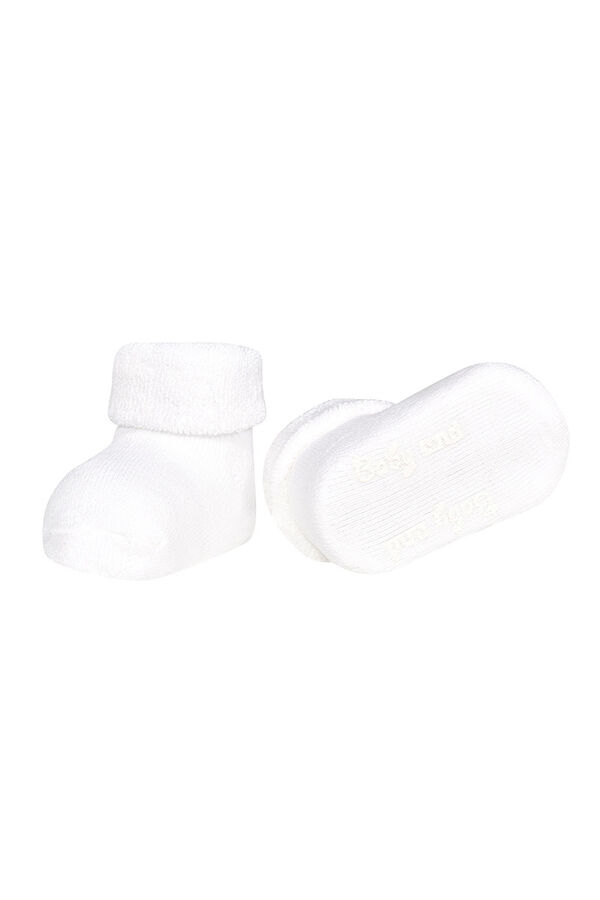 Condor Ribbed bootie socks grey