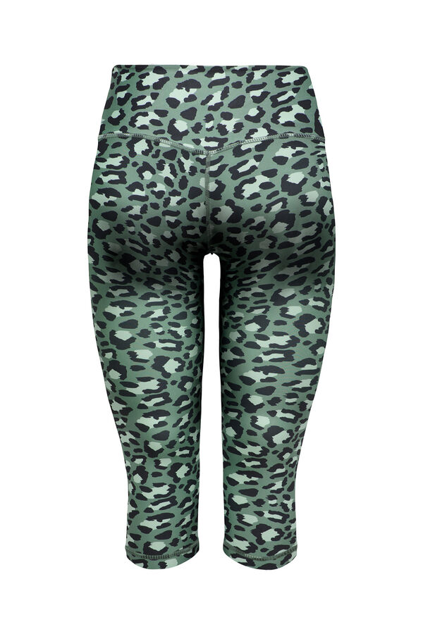 Only Play Legging deportivo capri tiro alto verde