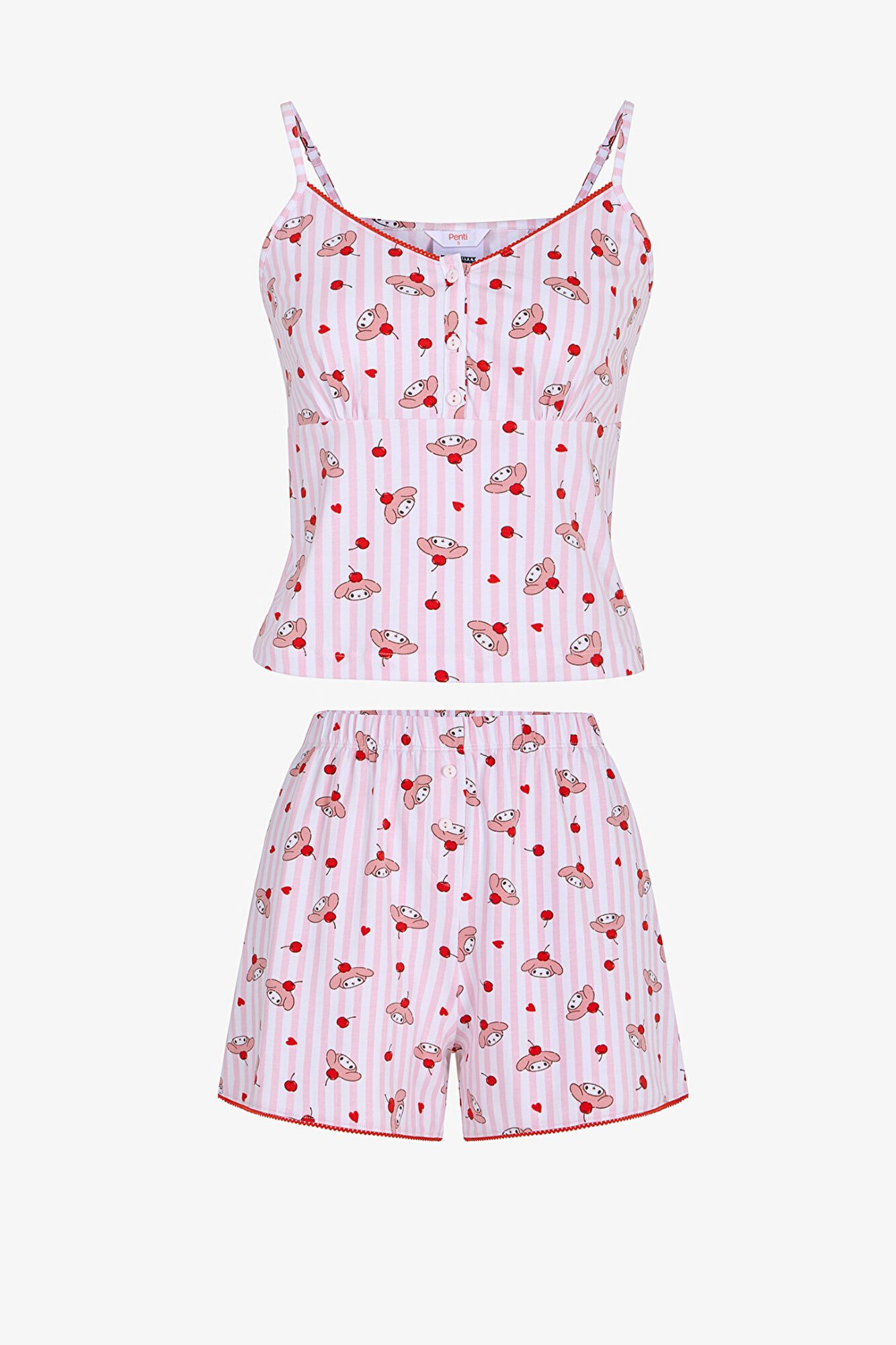 Penti Conjunto pijama corto rayas My Melody