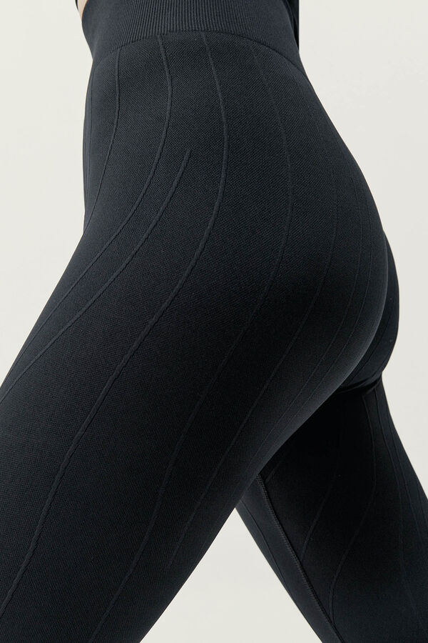 Womensecret Dandara Black Leggings Crna