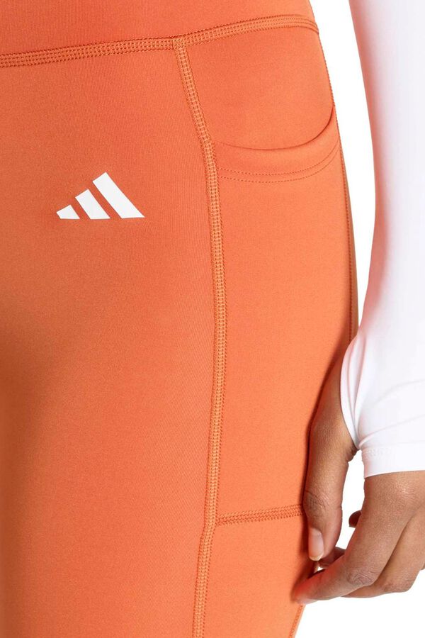 Adidas Mallas 7/8 deportivas Optime Essentials naranja