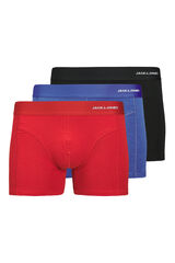 Jack & Jones Pack 3 Boxer negro