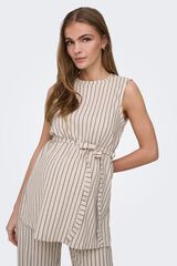 Only Maternity Printed maternity blouse white