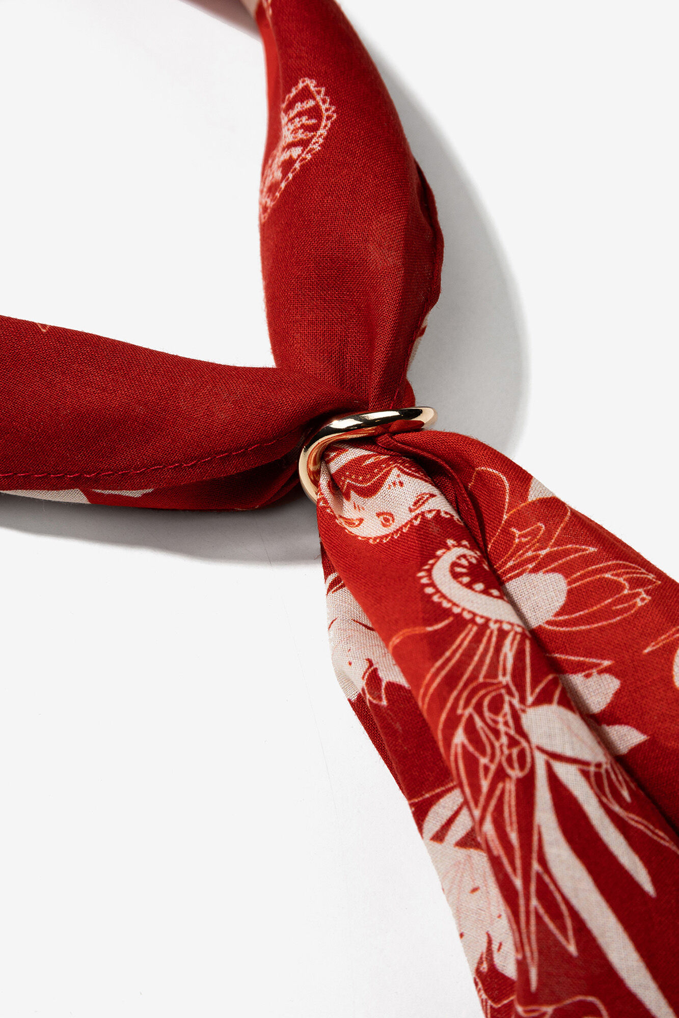 Vilanova Bandana roja floral