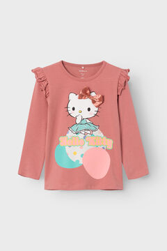Womensecret T-shirt licença HELLO kitty rosa