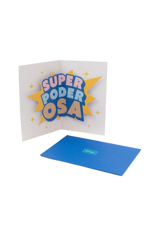 Mr. Wonderful Postcard - Mum, you are... SUPERPOWERFUL printed