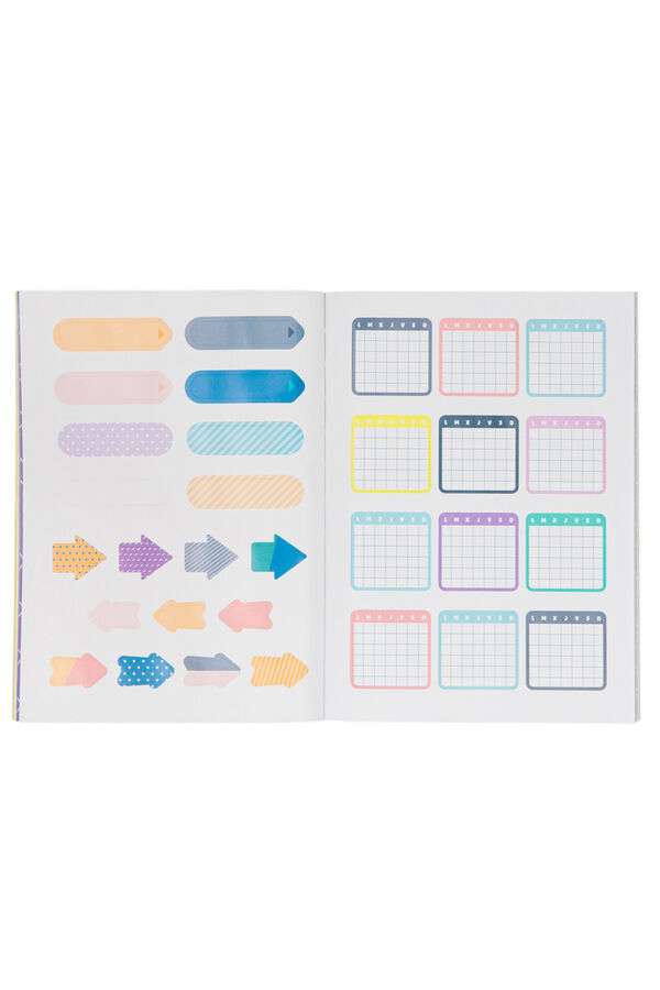 Womensecret Sticker book to liven up your notebooks and diary mit Print
