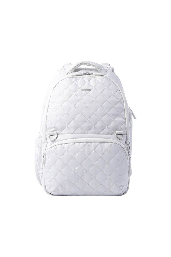 Totto Mochila "maternity"  Babybao 2.0 - Blanco blanco