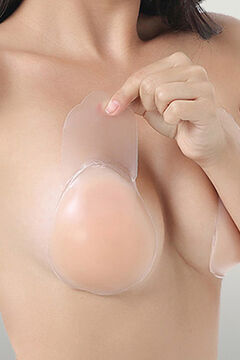 Womensecret Spi adhesive nipple cover bra camel