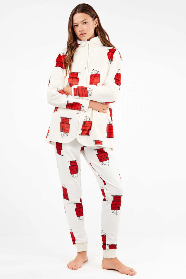 Gisela Robe de banho extra macio e macio branco