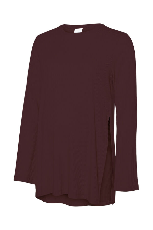 Mamalicious Top de maternity de manga comprida rosa