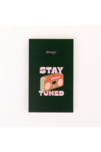 Mr. Wonderful Libreta tipo bloc - Stay tuned